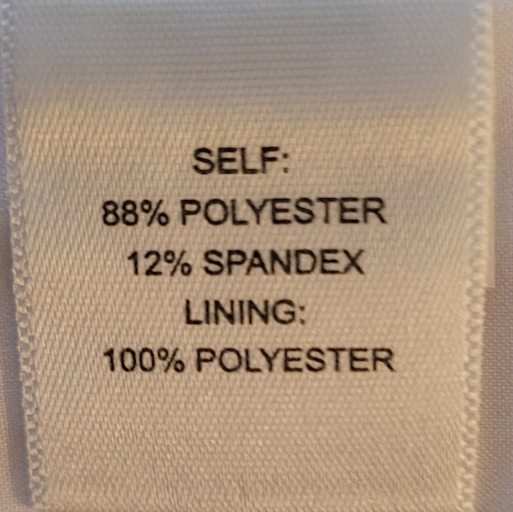 Kim Rogers White Pencil Skirt,  Size 10 - Picture 7 of 8